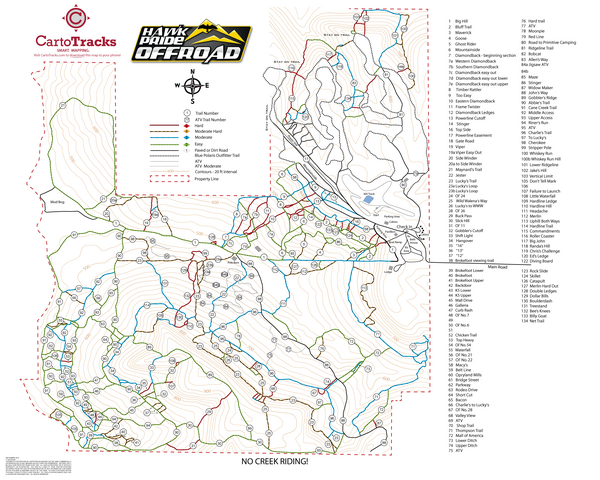 Sand Hollow Trail Map Map Store